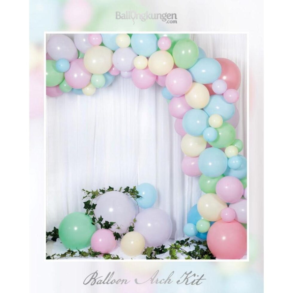 Ballongbue, gjør det selv - pastell
