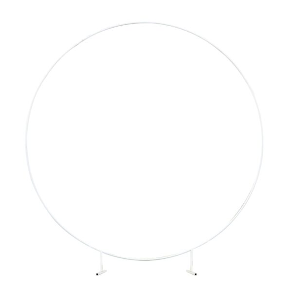 Eventbue rund, hvit - 2 meter - Bilde 3