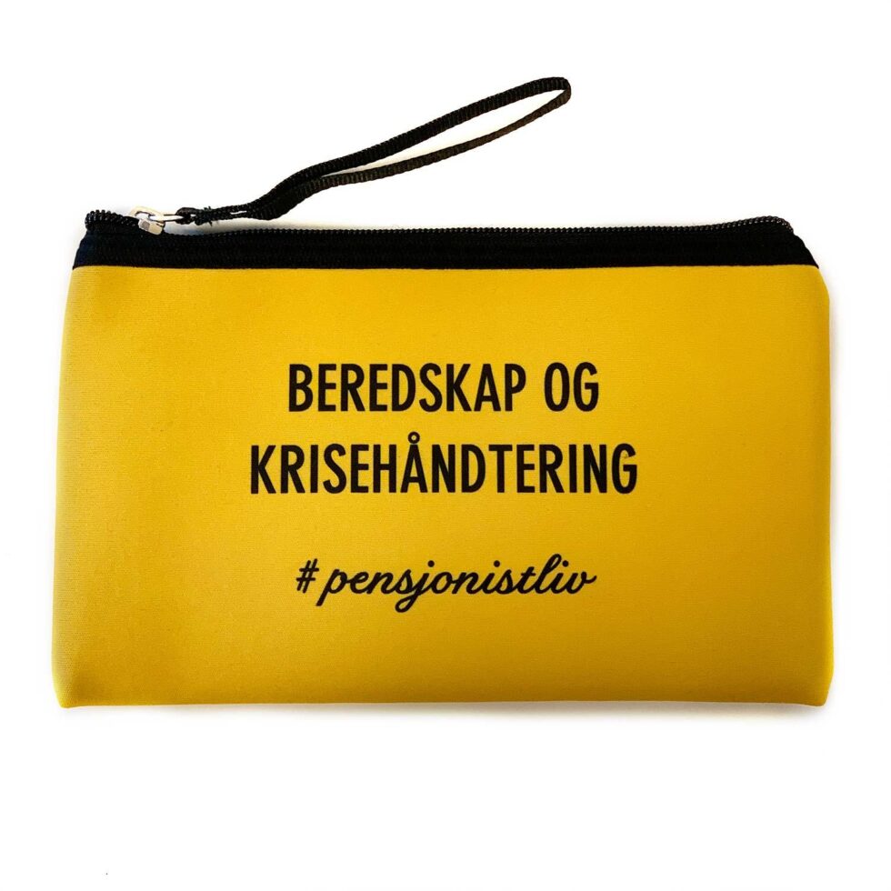 Krisehåndtering veske - Pensjonistliv