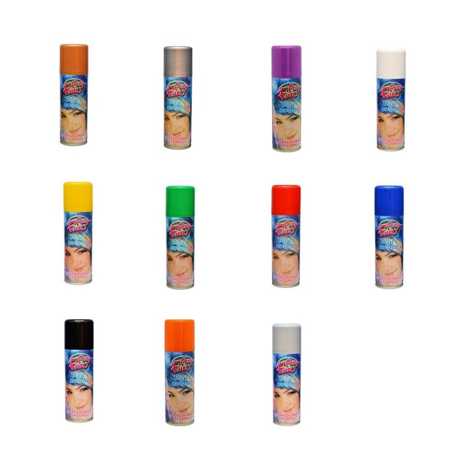 Hårfarge på spray