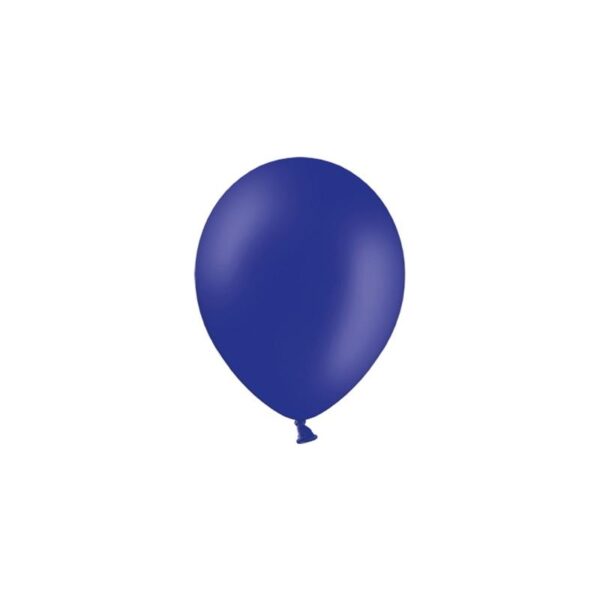 Ballonger kongeblå, 12 cm - 100 stk