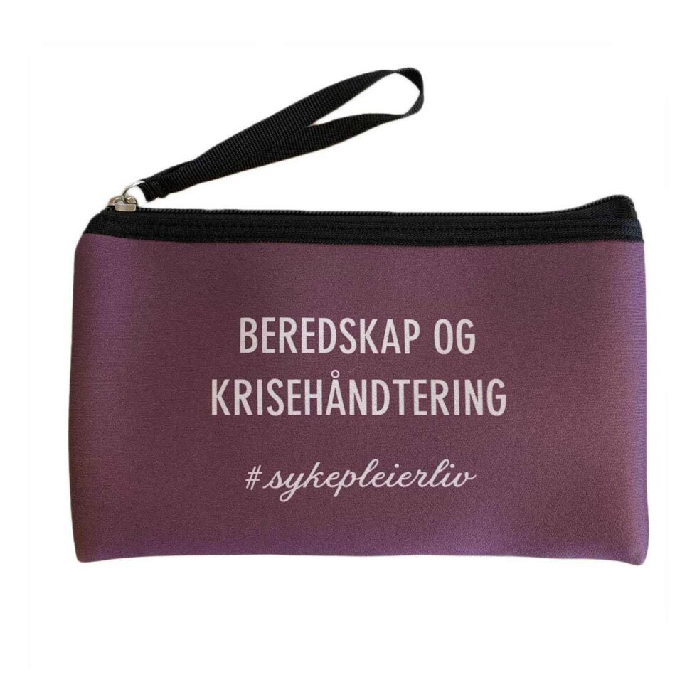 Krisehåndtering veske - Sykepleierliv