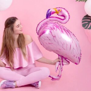 Folieballong - Flamingo