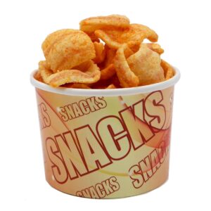 Snacksbeger runde 40 g - 50 stk