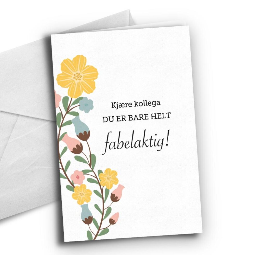 Kort - Fabelaktig kollega