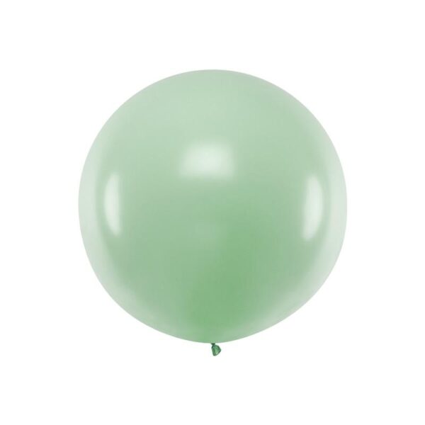 Gigantisk ballong, pastell 100 cm - Pistasj