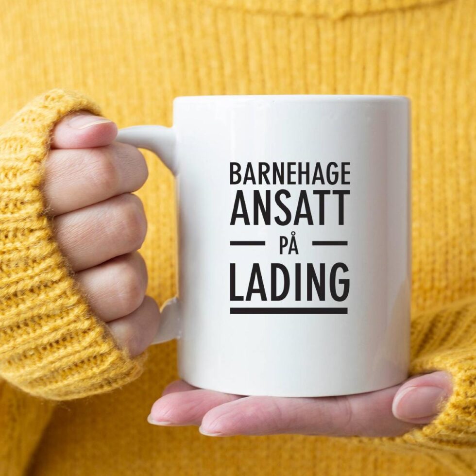 Kopp - Barnehageansatt på lading
