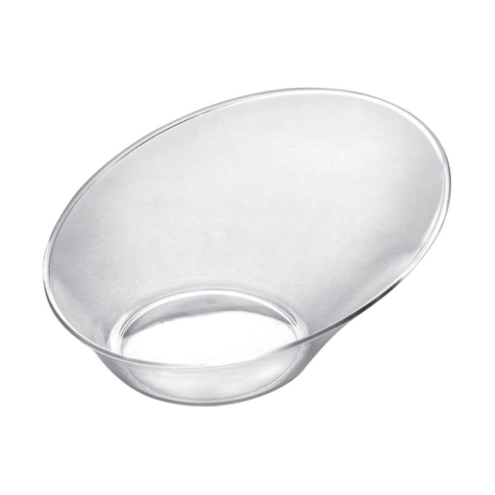 Tapas skåler oval, transparent - 50 stk
