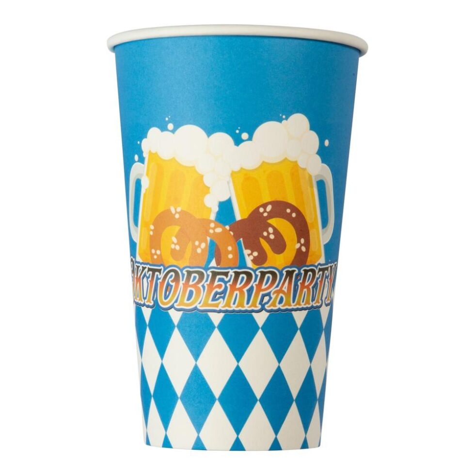Pappkopper oktoberfest XL – 6 stk