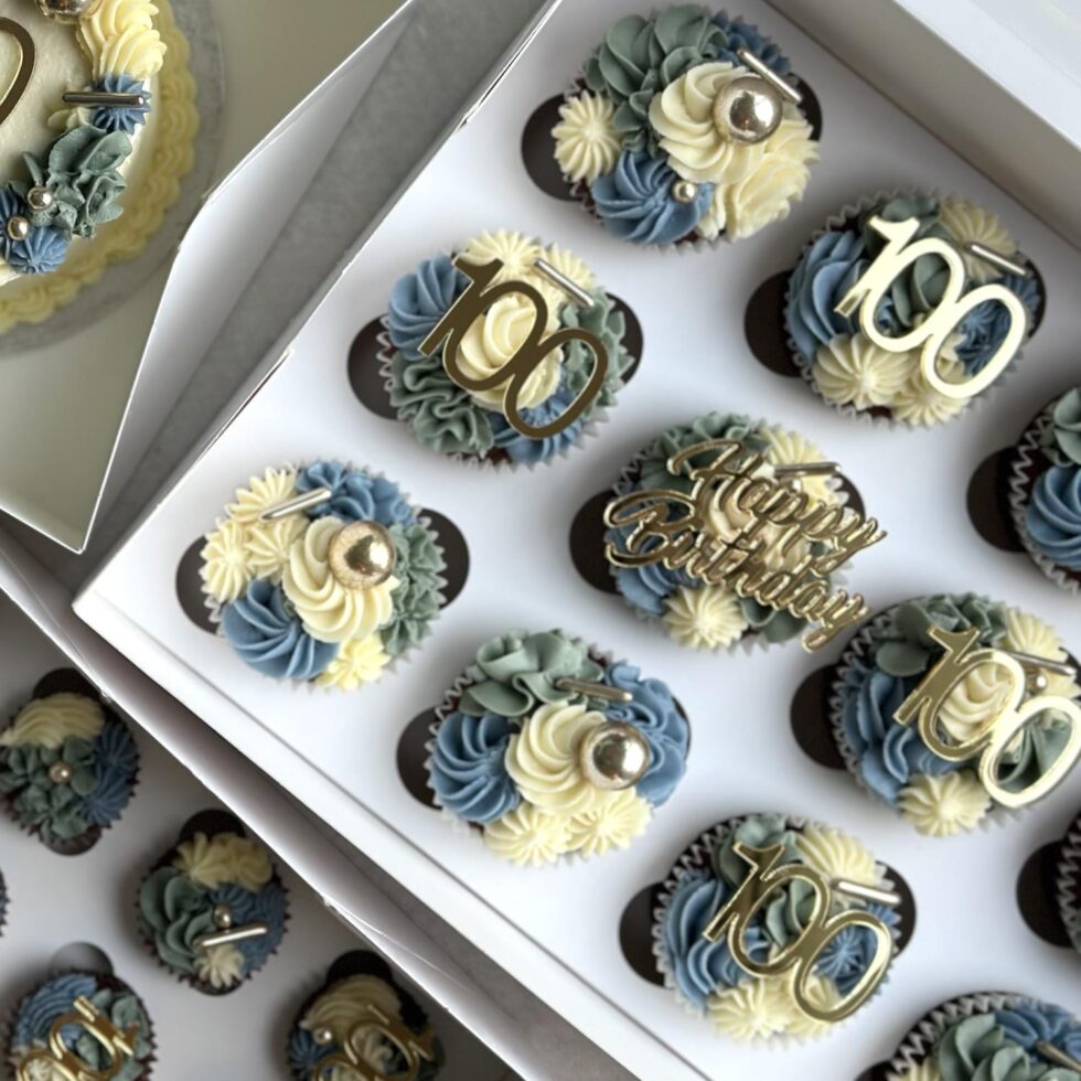 Cupcakepynt - egen tekst