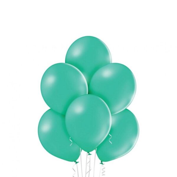 Ballonger 30 cm, lagune grønn - 10 stk