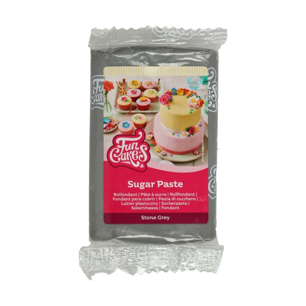 Fondant, 250g - Stone grey