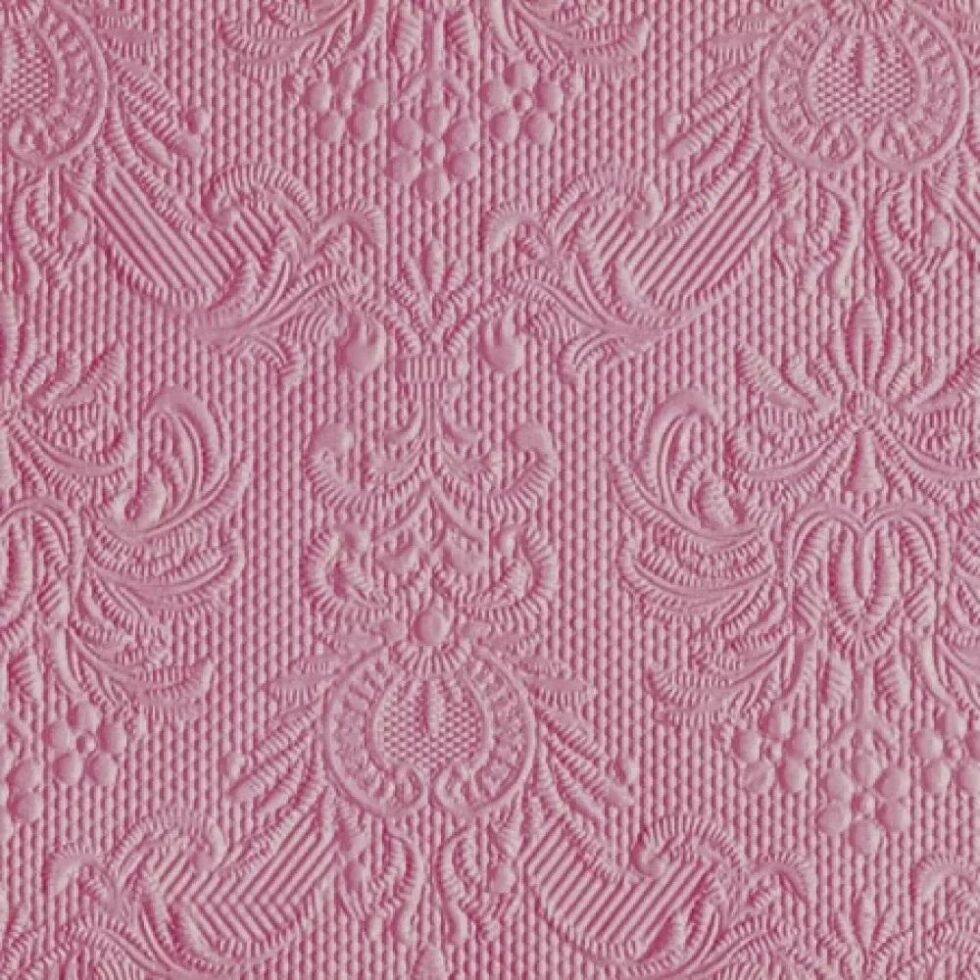 Servietter kaffe, elegance pale rose – 15 stk