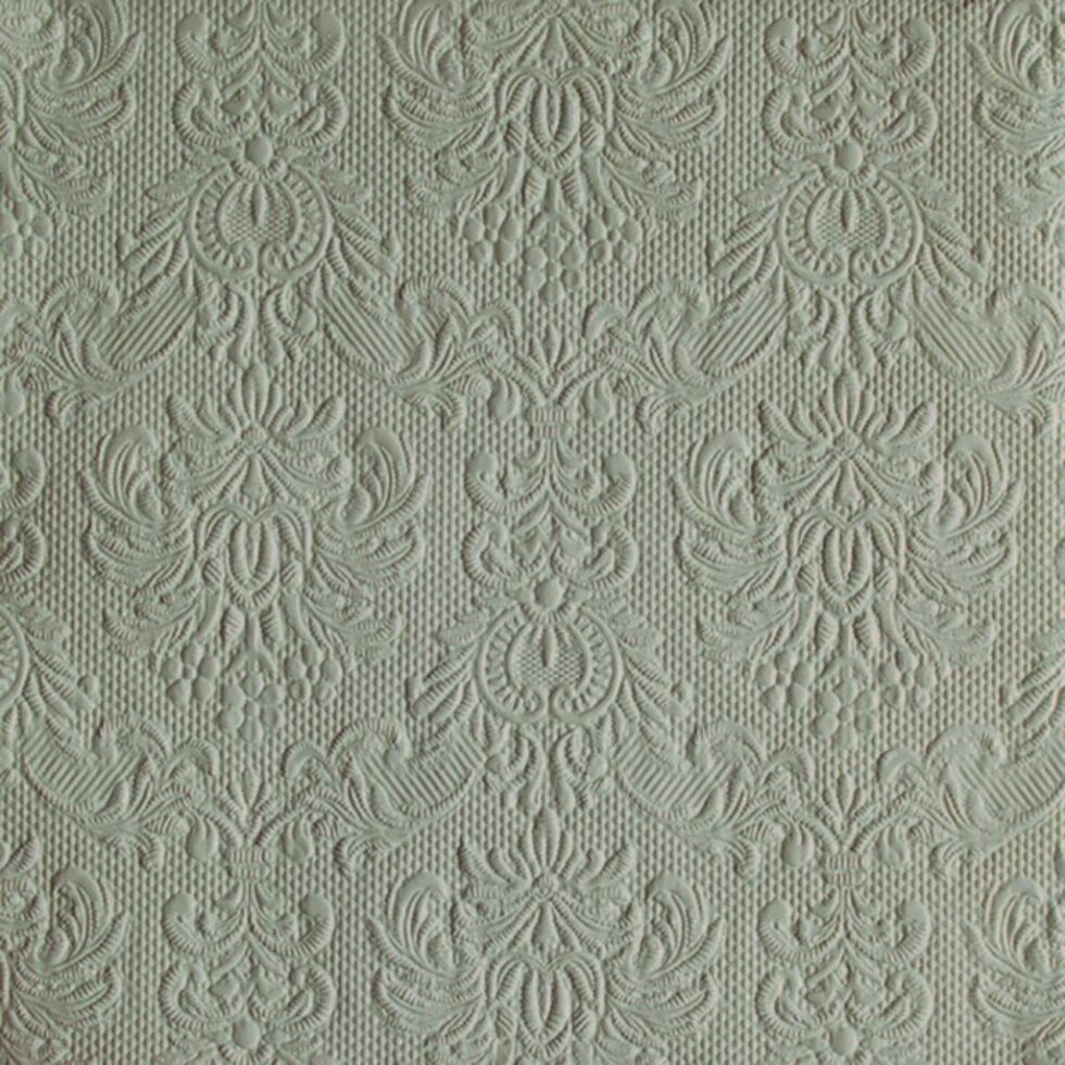 Servietter middag, elegance sage grønn – 15 stk
