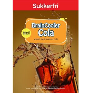BrainCooler sukkerfri - Cola (best før april 2024)