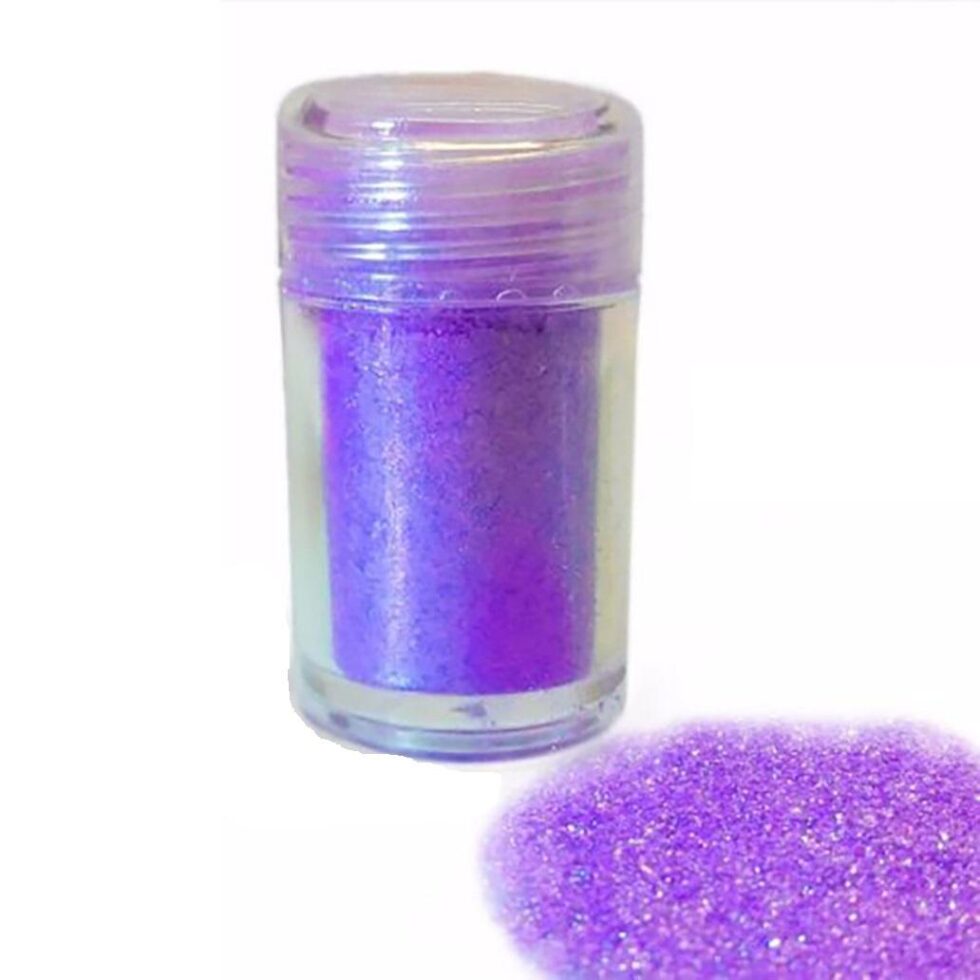 Spiselig glitter - Mørk lilla