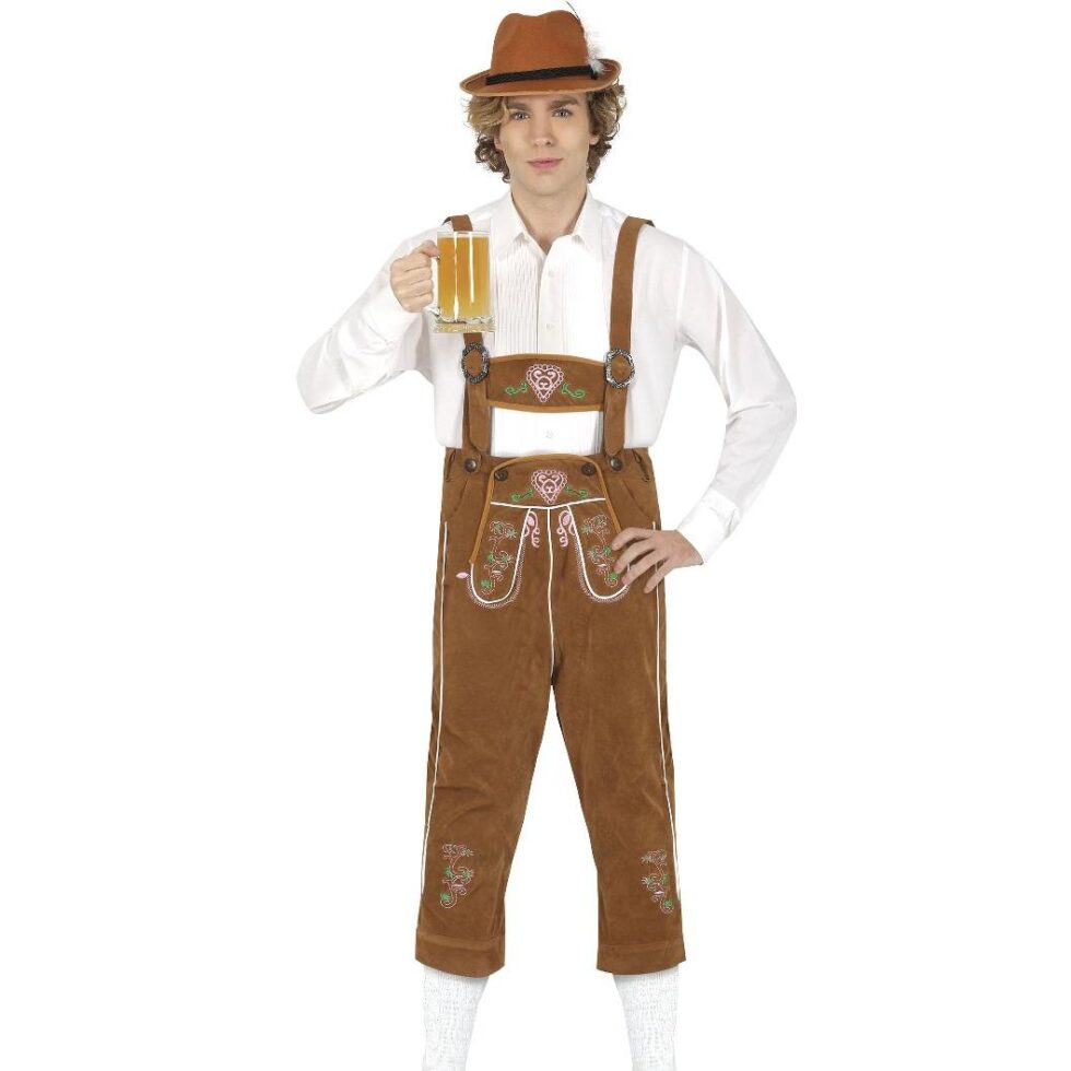 Oktoberfest lederhose - brun