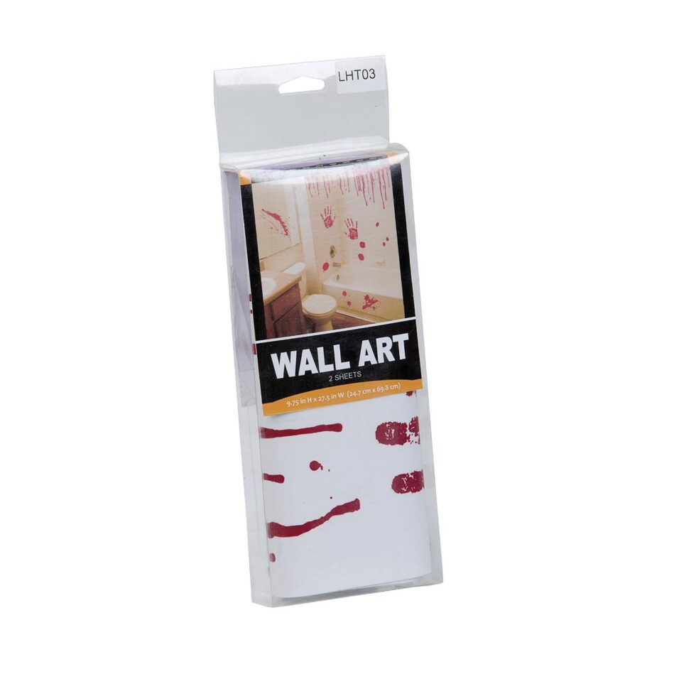 Wallstickers blodige spor