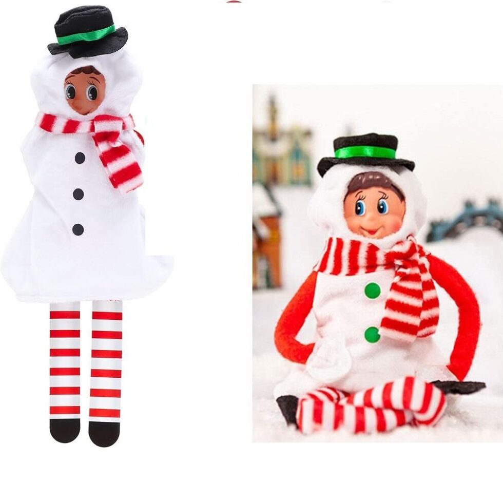 Snømanndrakt til rampenisse