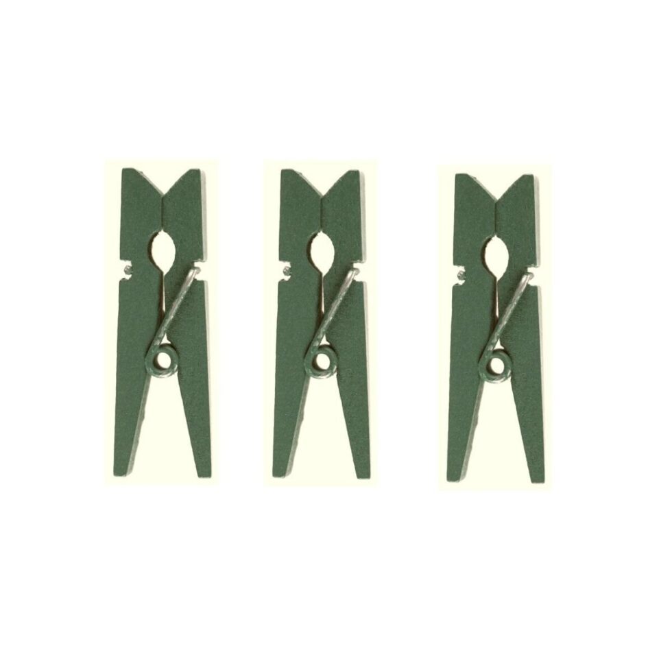 Pynteklyper medium, eucalyptus - 12 stk