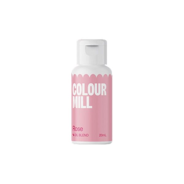 Colour Mill Oljebasert Matfarge, 20ml - Rose