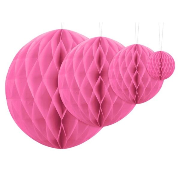 Honeycomb, rosa - 30 cm