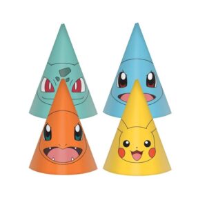 Partyhatter, Pokemon - 8 stk