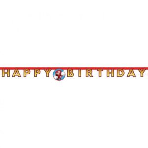 Bursdagsbanner, Sonic - 2m