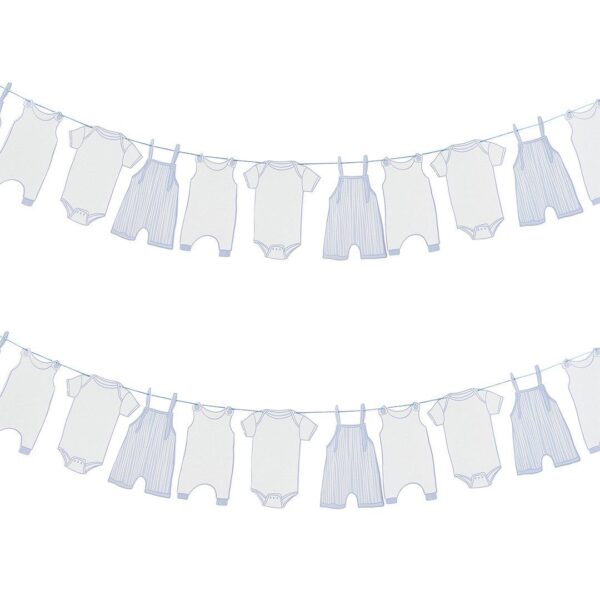 Banner blå, baby body - 2,5 m