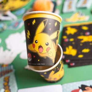 Pappkopper, Pokemon Pikachu - 8 stk