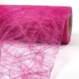 Bordløper sizoweb, mørk rosa - 25 meter