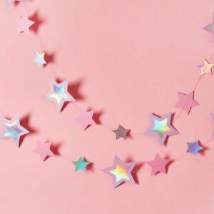 Banner, stjerner, Rosa- 5 m