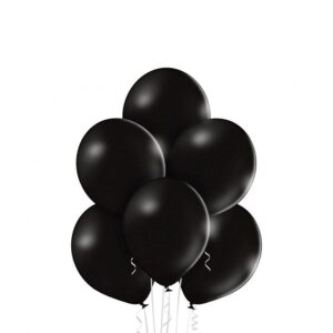 Ballonger, onyx svart - 25 stk
