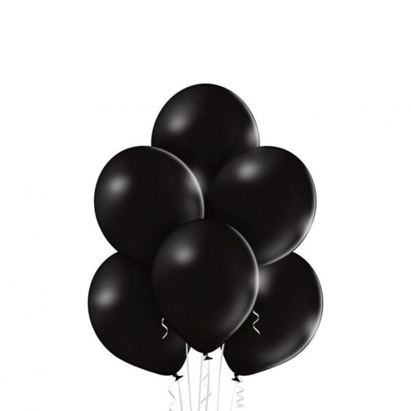 Ballonger, onyx svart - 25 stk