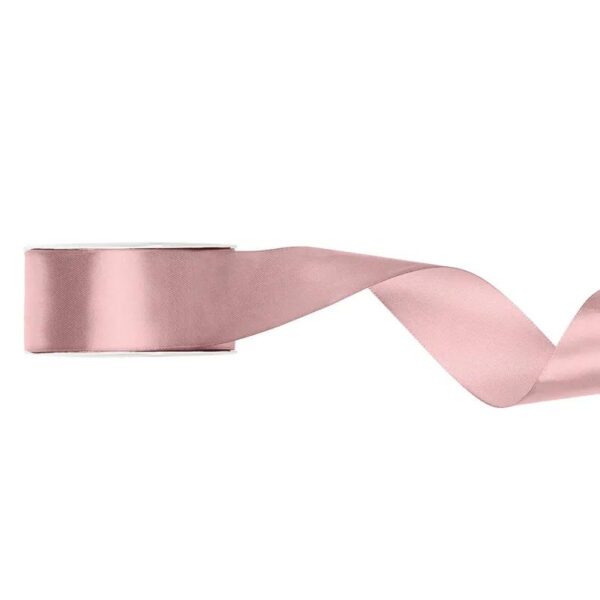 Silkebånd 38mm, dus rosa – 25 m