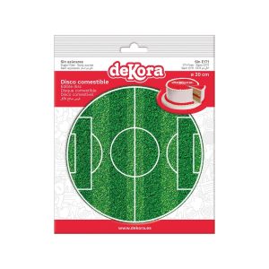 Spiselig kakedekor - fotballbane 20 cm