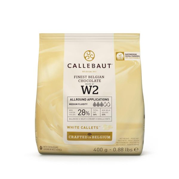 Callebaut hvit jokolade - 400g