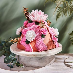 Spiselig rose, fedigmontert medium, hvit - 15 stk