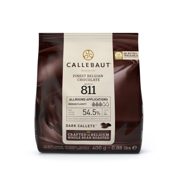 Callebaut mørk sjokolade - 400g