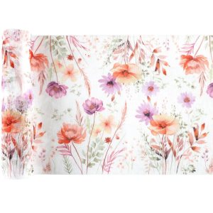 Bordløper med duse blomster – 3 meter