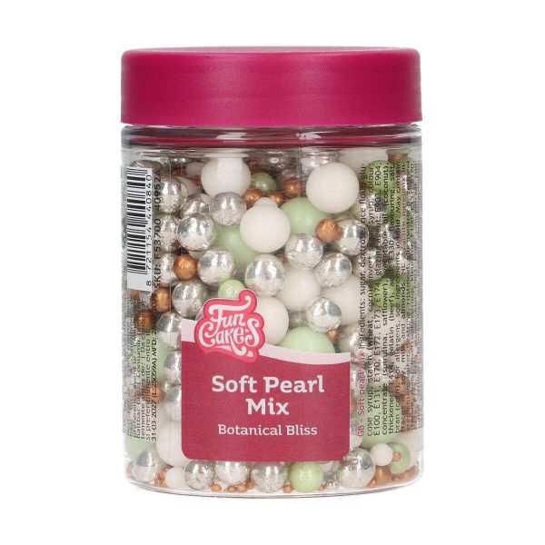 FunCakes Soft Pearls 80g - Botanical Bliss - Bilde 2