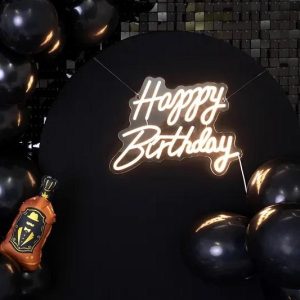 Neonskilt - Happy Birthday