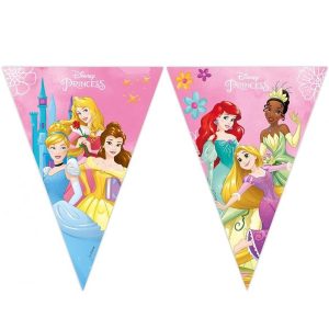 Flaggbanner, Disney Prinsesser - 2,3m