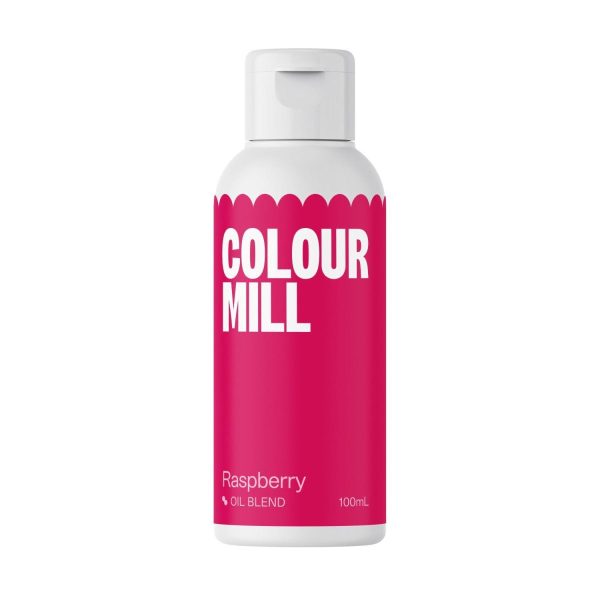 Colour Mill Oljebasert Matfarge, 100ml - Raspberry