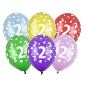Ballonger, 2år 30 cm - 6 stk