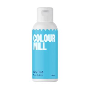 Colour Mill Oljebasert Matfarge, 100ml - Sky Blue
