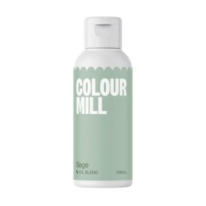 Colour Mill Oljebasert Matfarge, 100ml - Sage grønn