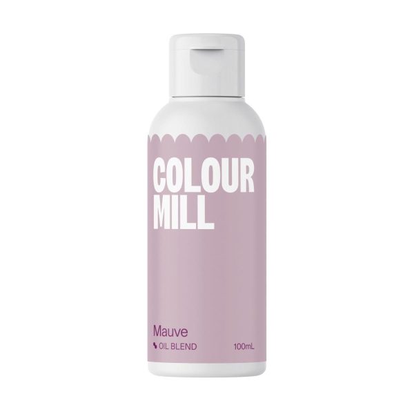 Colour Mill Oljebasert Matfarge, 100ml - Mauve