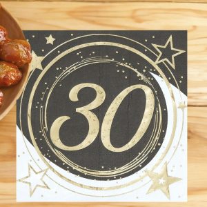 Servietter, 30år - 20 stk
