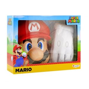 Supermario maske og hansker